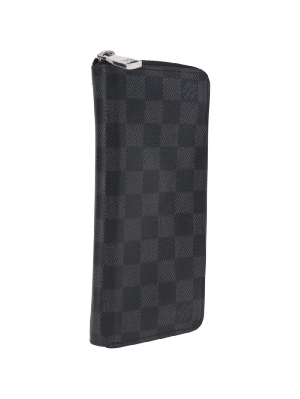 LOUIS VUITTON Damier Graphite Zippy Wallet Vertical N63095